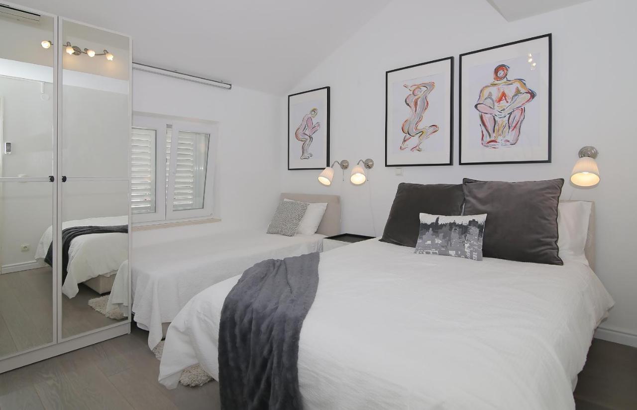 Spacious 2 Bedroom Apt Luxeview- Oldtownview, 10Min To Town Dubrovnik Kültér fotó